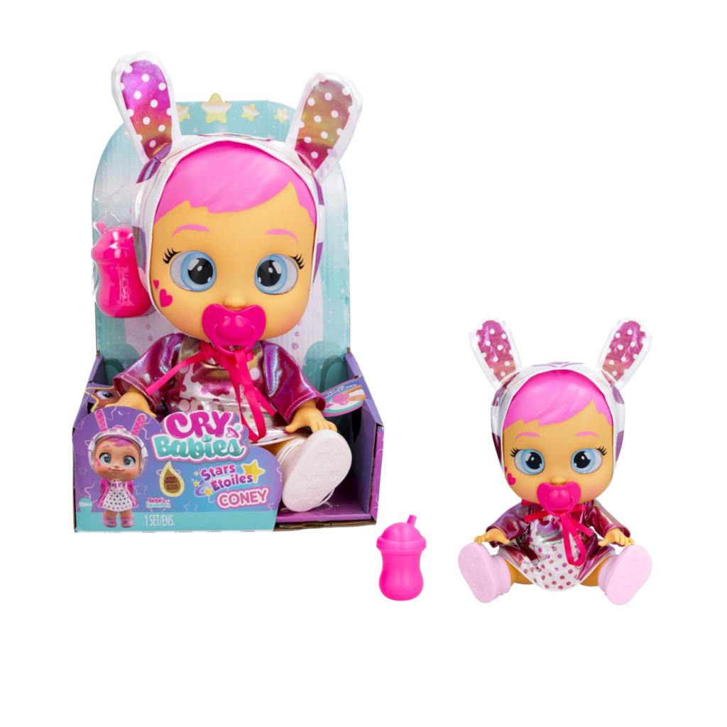 BEBE CRY BABIES STARS ETOILES C/ACCESORIOS 32CM E/CJ (99678)