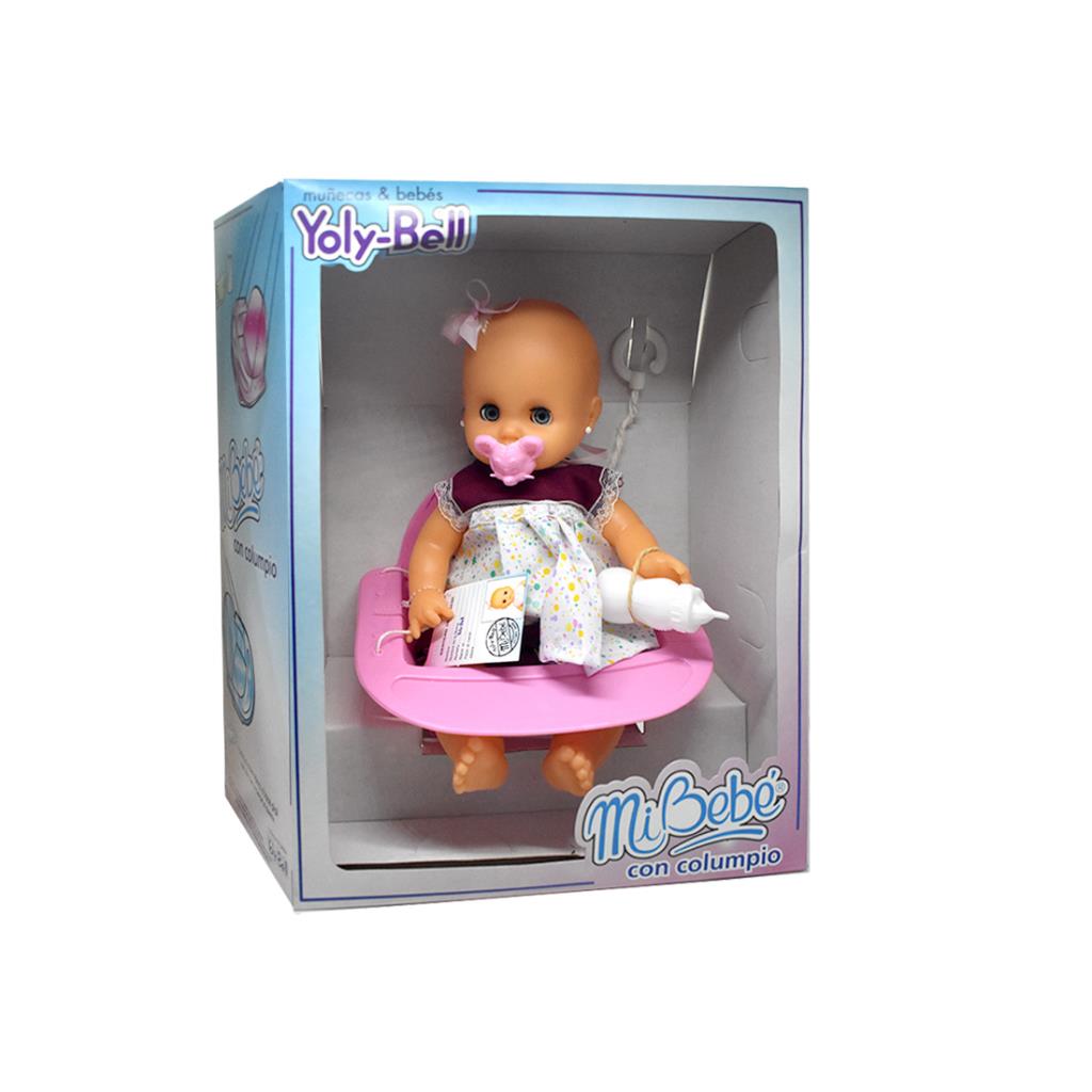 BEBE C/ COLUMPIO YOLY-BELL E/ CJ ( 1375 )