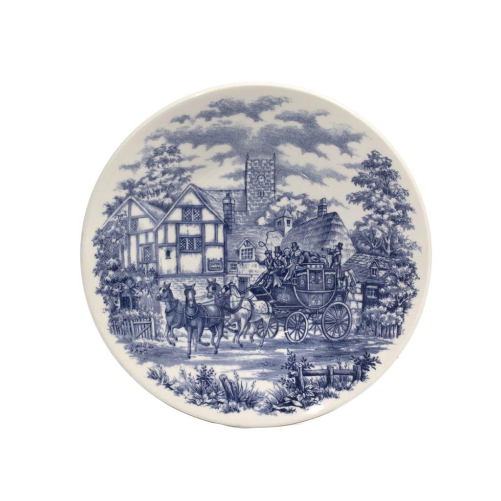 PLATO HONDO CERAMICA 22CM CENA INGLESA ( 1124221 )