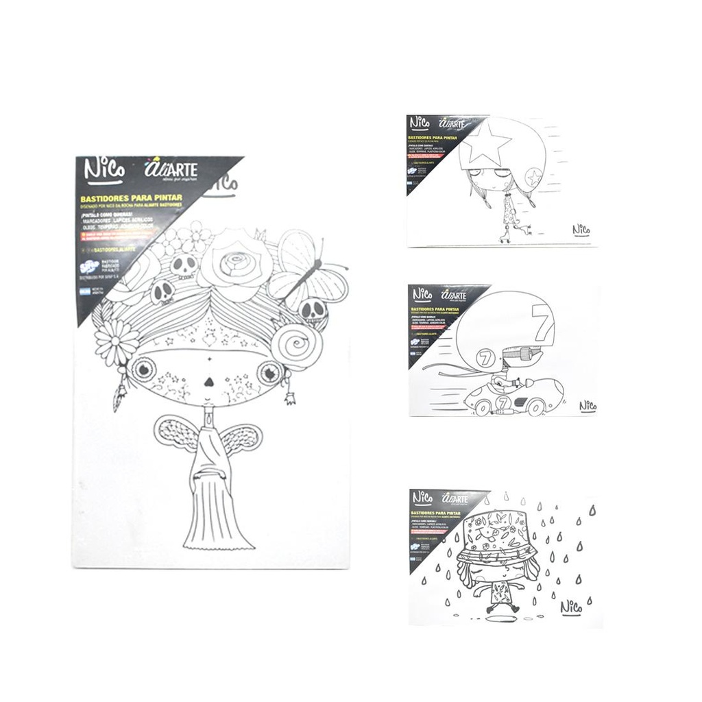 BASTIDOR ALIARTE NICO DA ROCHA 20X30