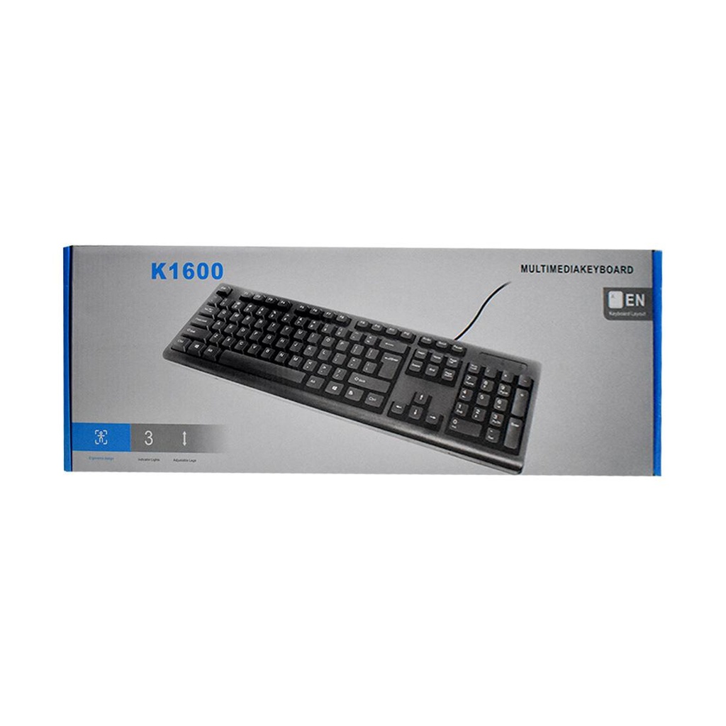 TECLADO MULTIMEDIA P/ PC ( ADE2095 )