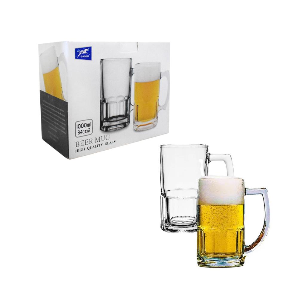 SET SUPER CHOPPS CERVECEROS 1LTS X2 