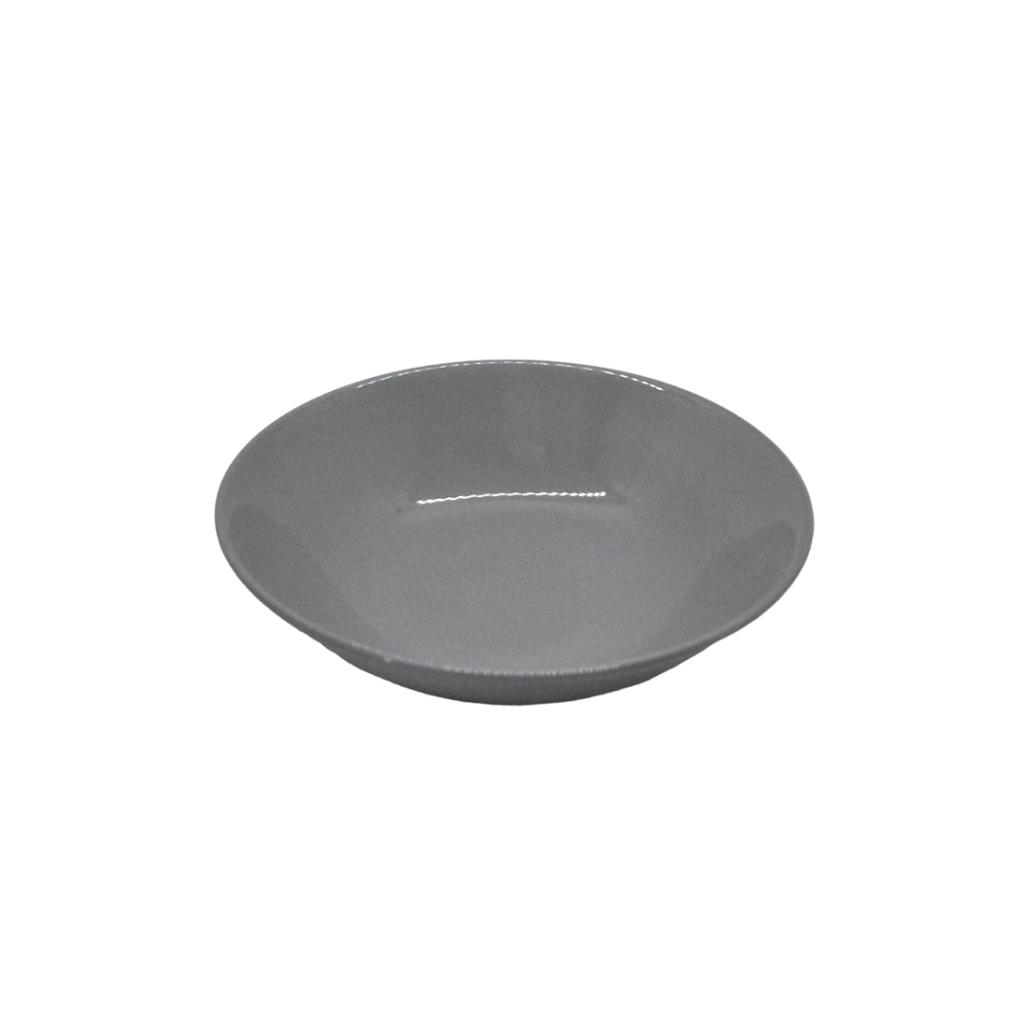PLATO HONDO CERAMICA 20CM UNNI GREY ( 1125561 )