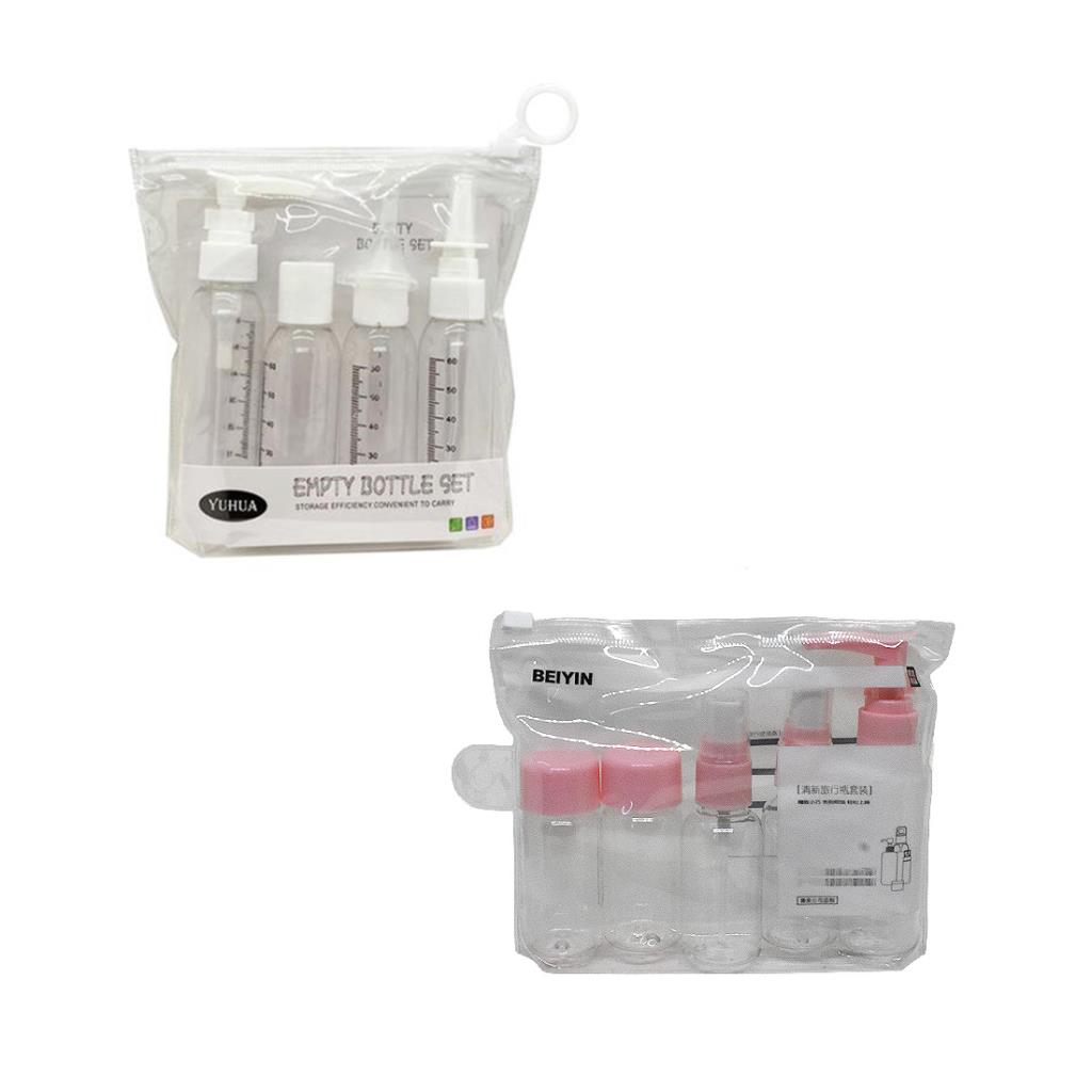 SET BOTELLAS P/VIAJE X5PZS E/BO ( 1715 / 108616 )
