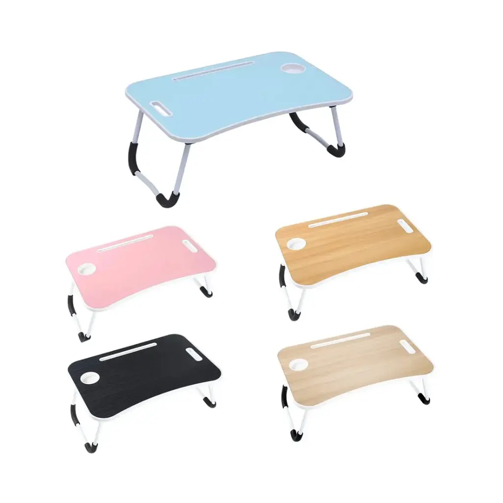 &MESA DESAYUNADORA PLEGABLE C/ POSAVASO 40 X 60CM ( 57915549 )