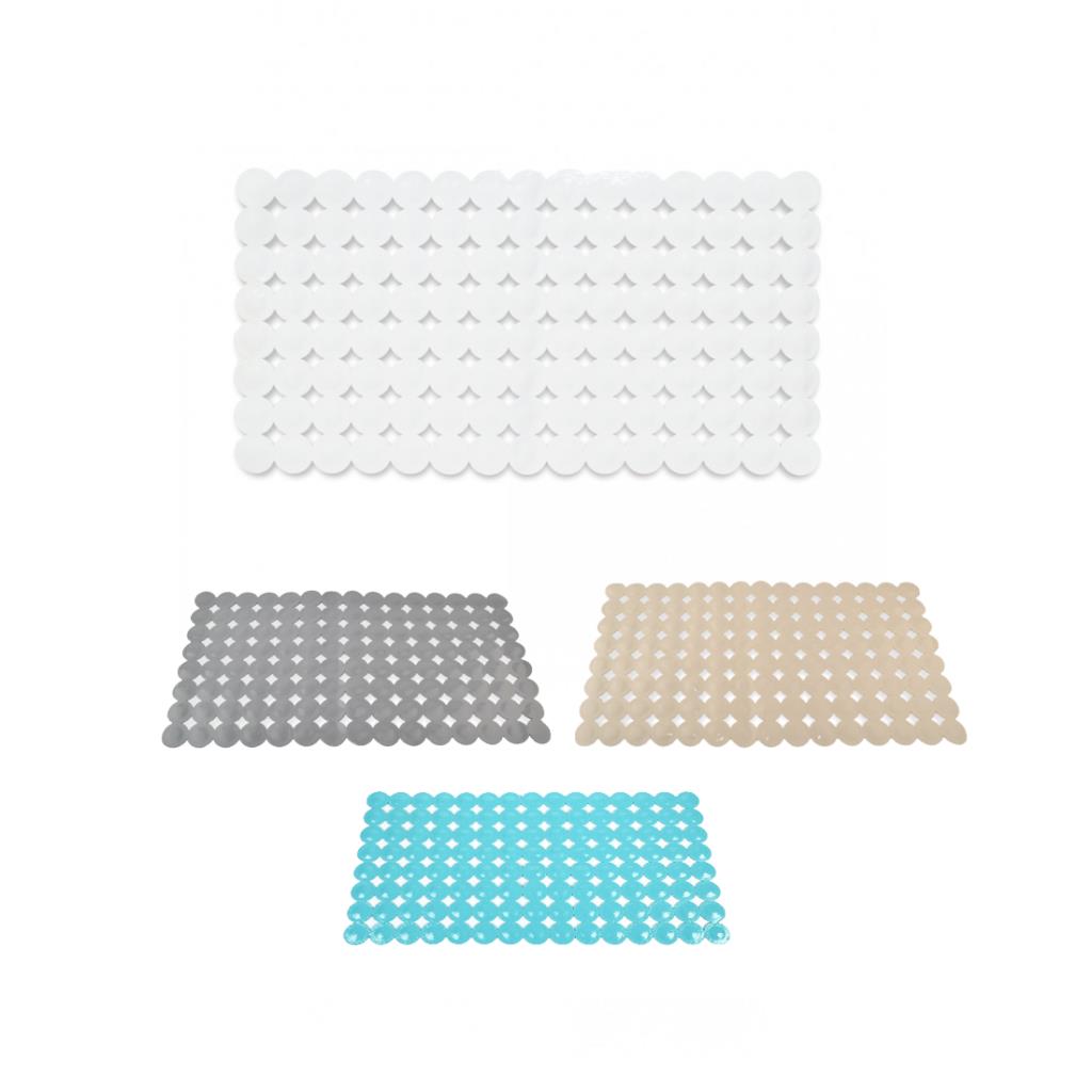 ALFOMBRA P/ BAÑO PVC CIRCULOS 36cm x 68cm ( B4722 )