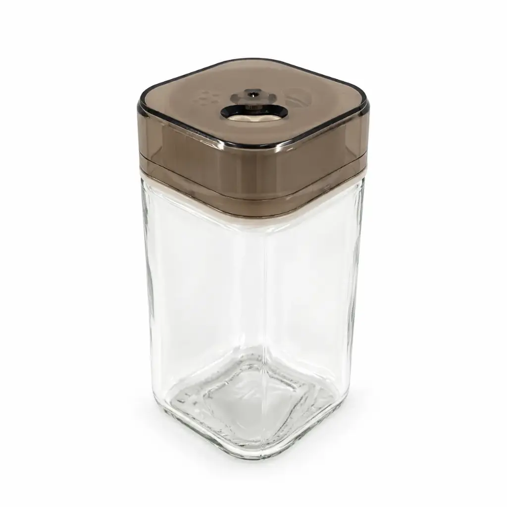 ESPECIERO VIDRIO C/ TAPA PLASTICA 10CM ( C5960 / C6220 / GY-107L )