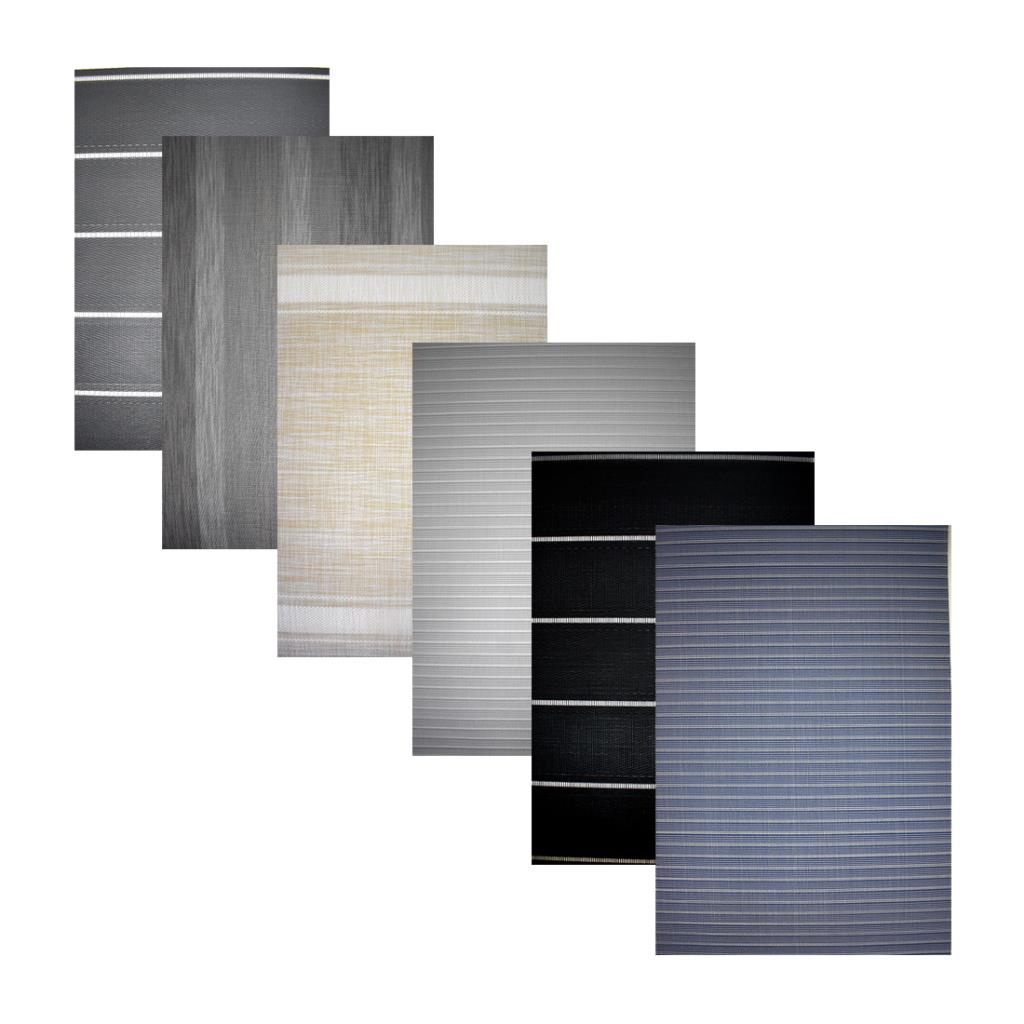 MANTEL INDIVIDUAL PLASTICO TEJIDO 30 X 45CM