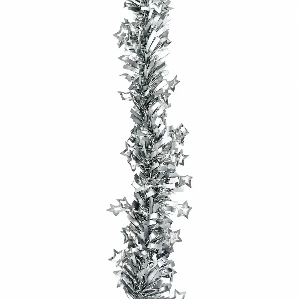 LAMETA BOA METALIZADA C/ ESTRELLAS 9CM X 2MTS E/ CT ( NS352635 )