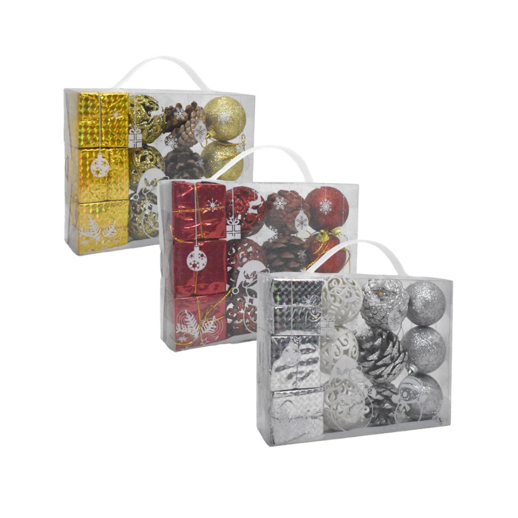 ADORNO NAVIDEÑO 4cm x12 e/Cj ( NS368982 / NS368638 )