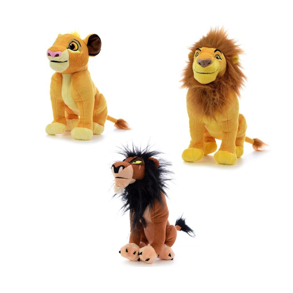 PELUCHE REY LEON 23 CM ( RL001 / RL002 / RL003 )