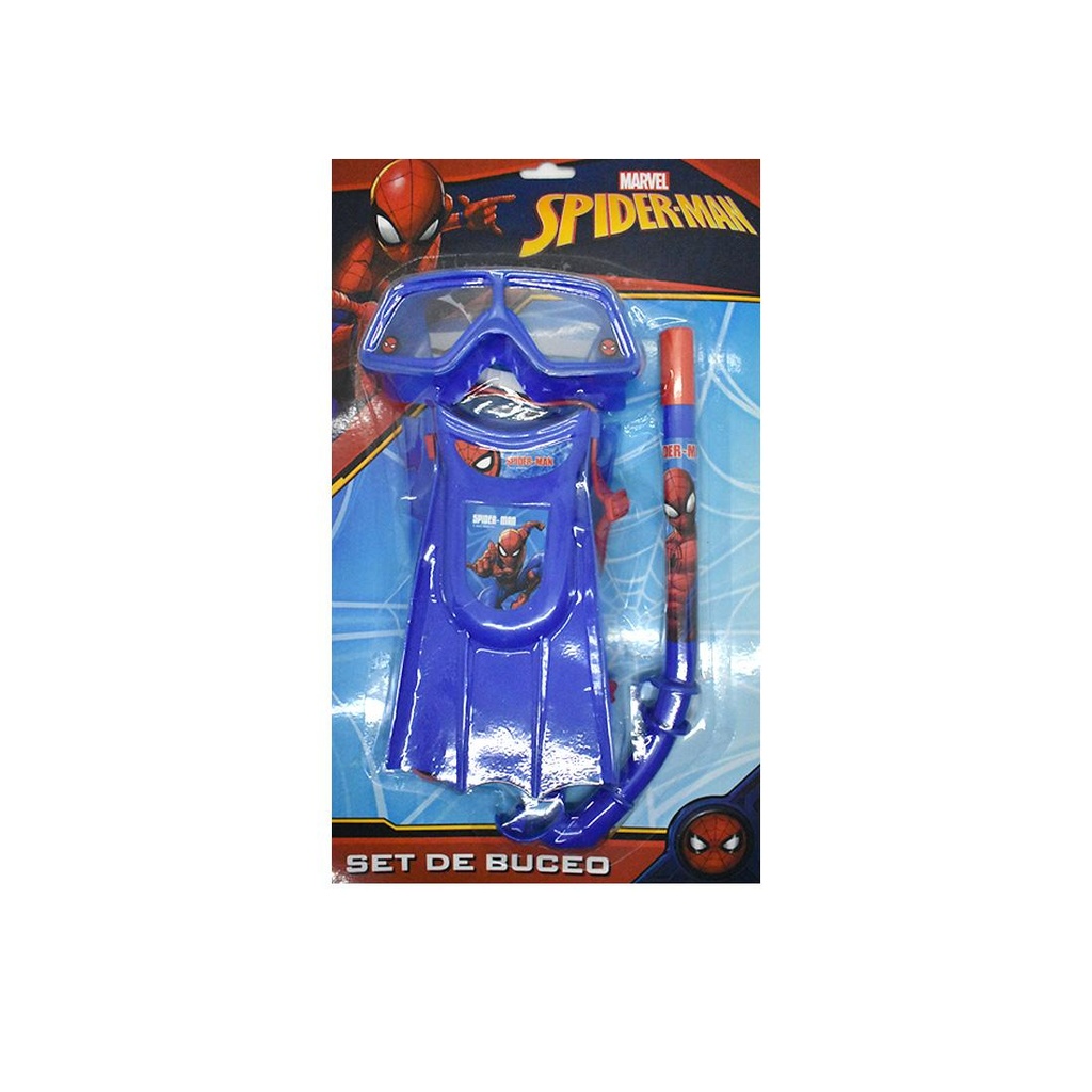 SET DE BUCEO SPIDERMAN e/Bl ( 8768 )