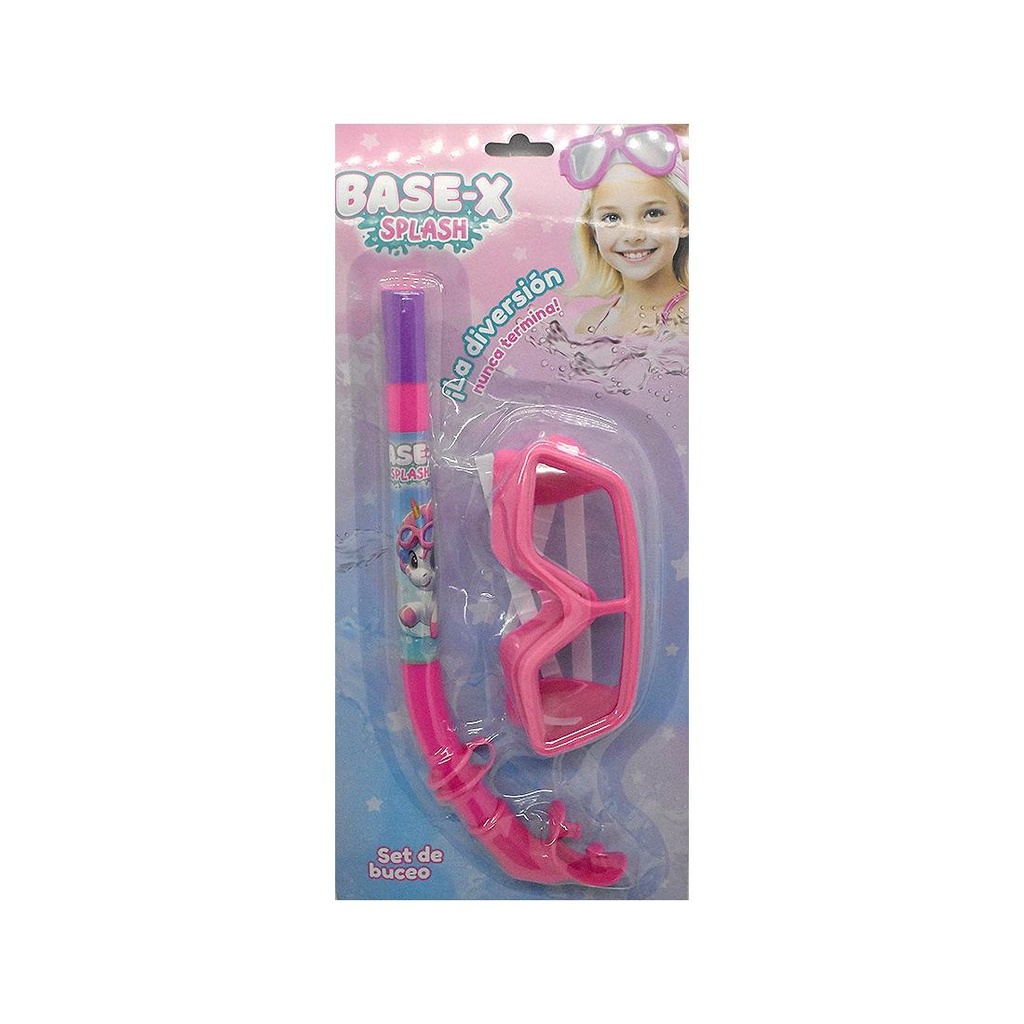 SET SNORKEL Y ANTIPARRA P/ NENA e/Bl ( 8843 )