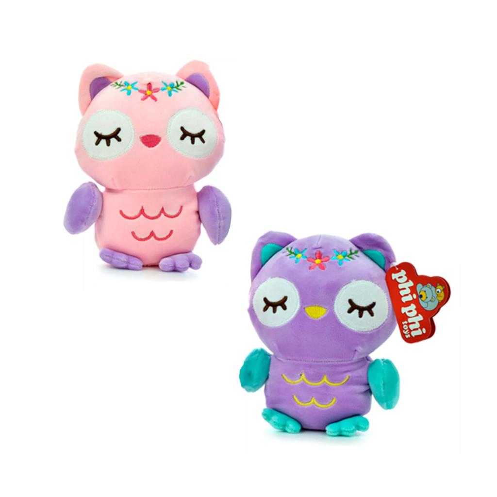 PELUCHE LECHUZA SPANDEX 19CM ( 8210 )
