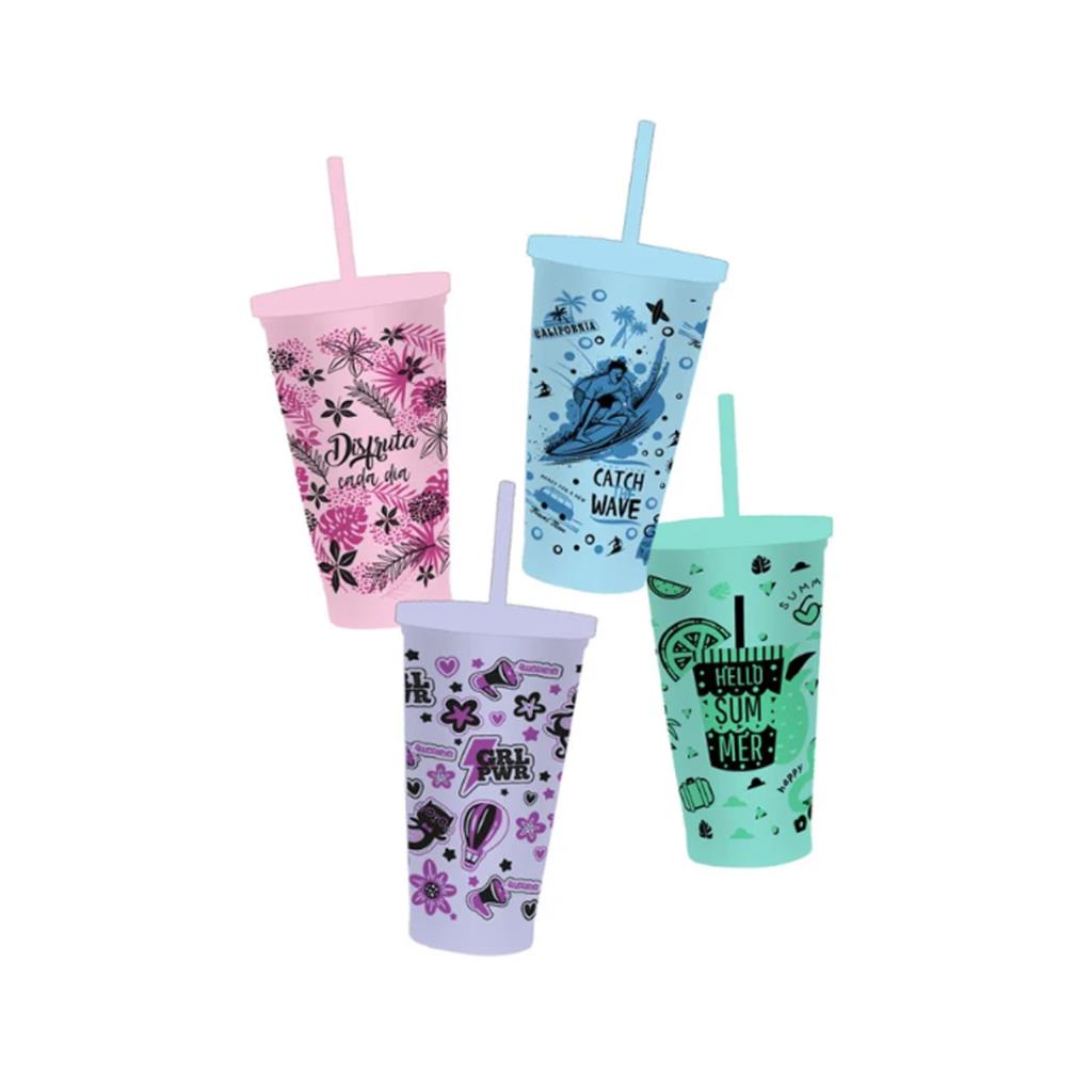 VASO ECO XL PASTEL C/ SORBETE