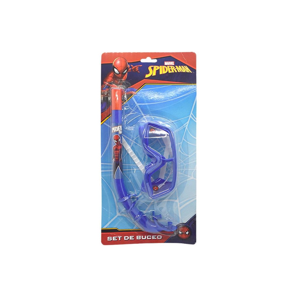 SNORKEL C/ ANTIPARRAS SPIDERMAN e/Bl ( 8769 )