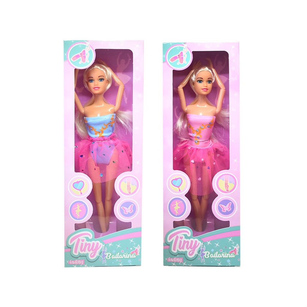 MUÑECA TINY BAILARINA 30CM E/CJ ( 55029 )