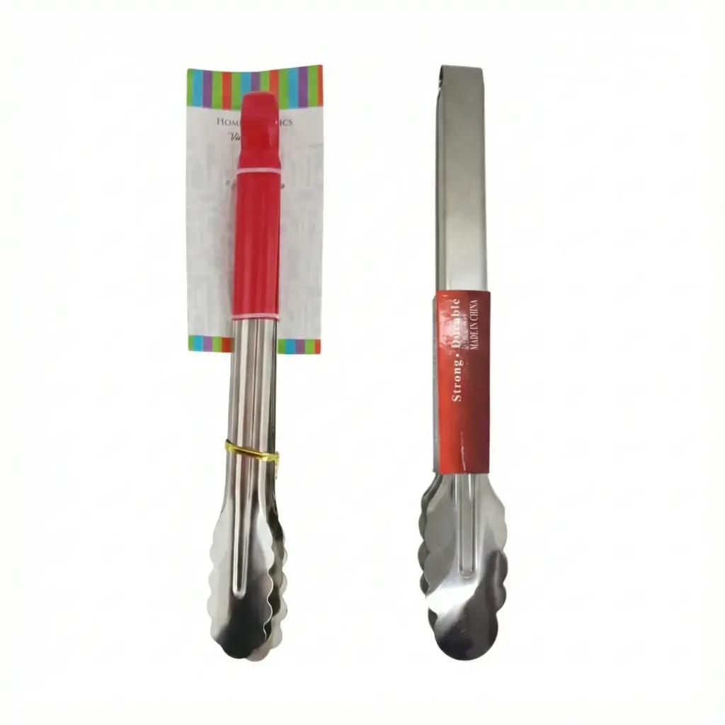 PINZA DE COCINA ACERO INOXIDABLE 28-30CM ( AD294-02 )