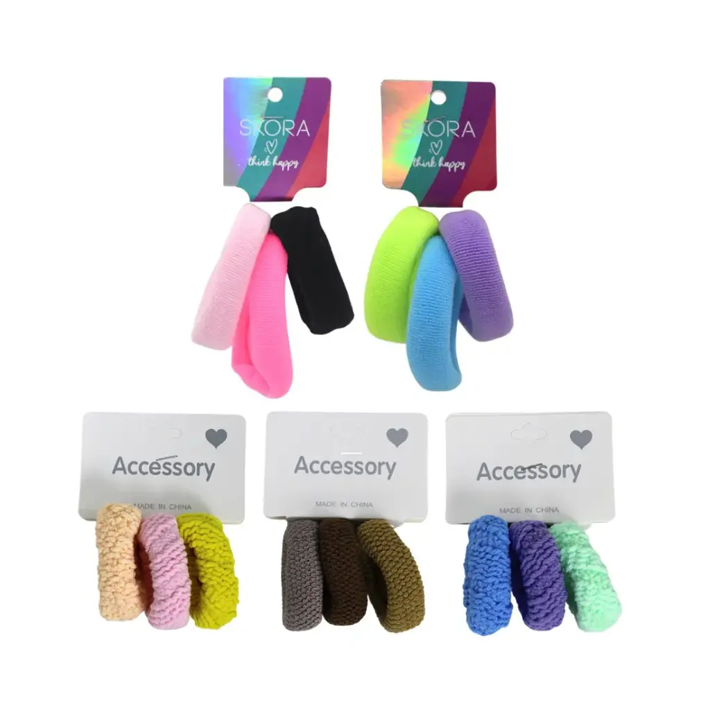 COLITAS 3 COLORES MEDIANA x3 4cm e/Ct ( NS410216 )