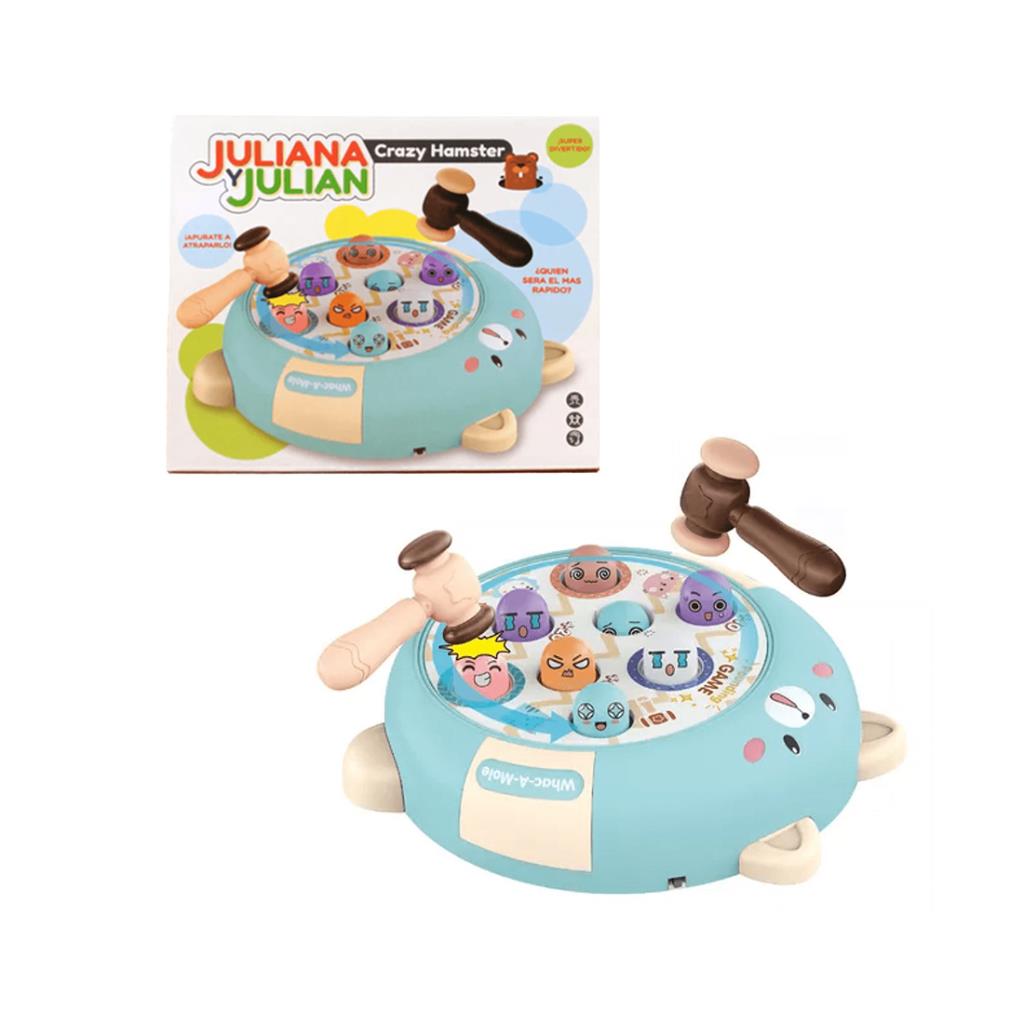 *JULIANA Y JULIAN CRAZY HAMSTER e/Cj ( SISJYJ027 )