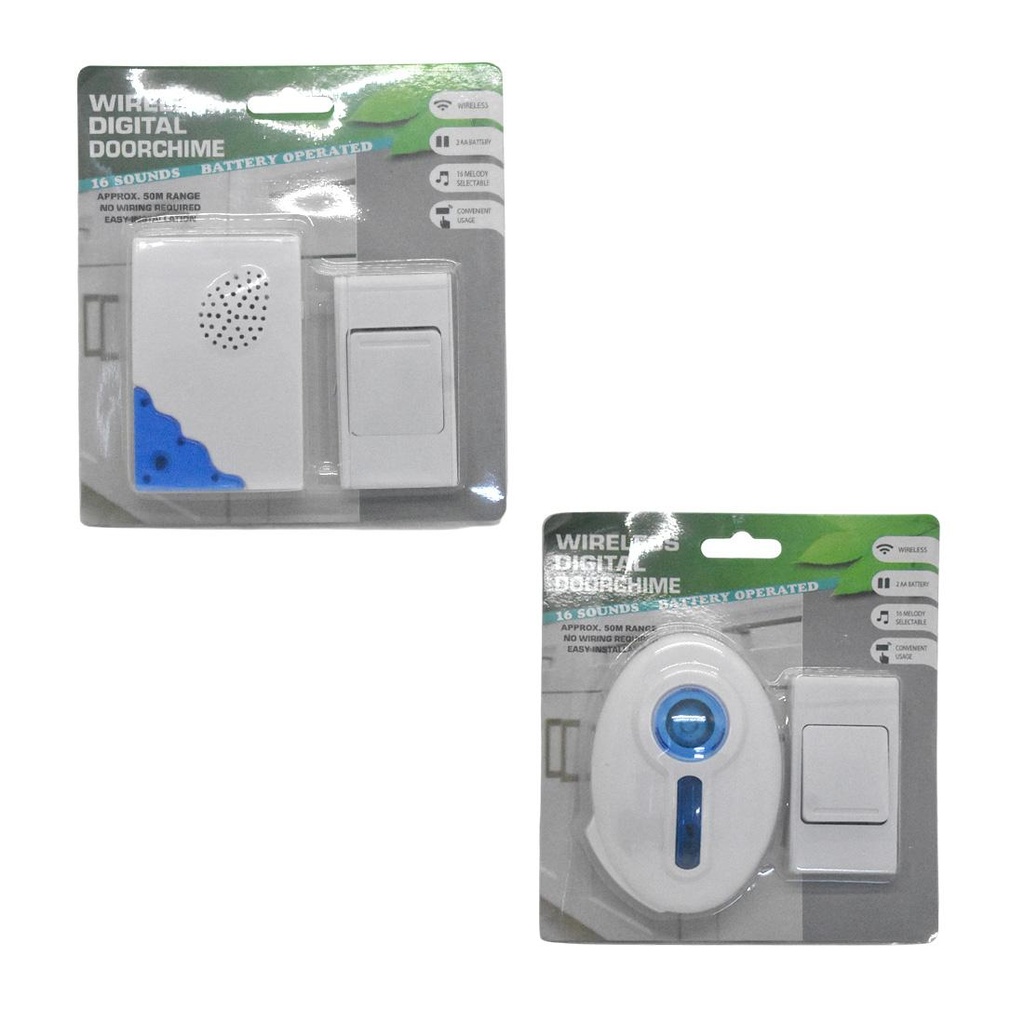 TIMBRE INALAMBRICO DIGITAL E/BL