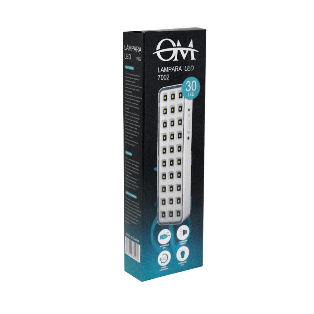 LUZ DE EMERGENCIA OM 30 LED E/ CJ ( EM30L )