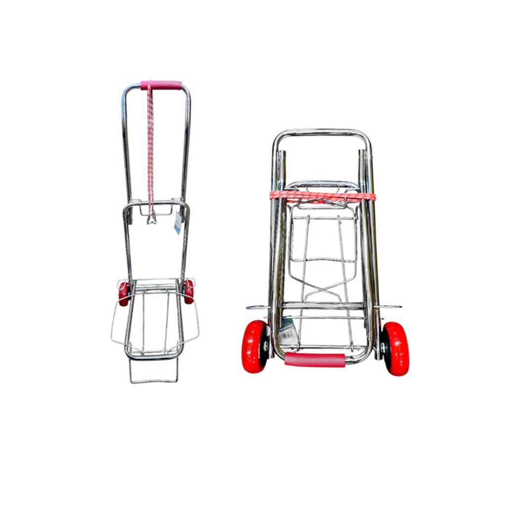 CARRO VALIJERO PLEGABLE C/ RUEDAS PLASTICAS ( CH24-MTC )