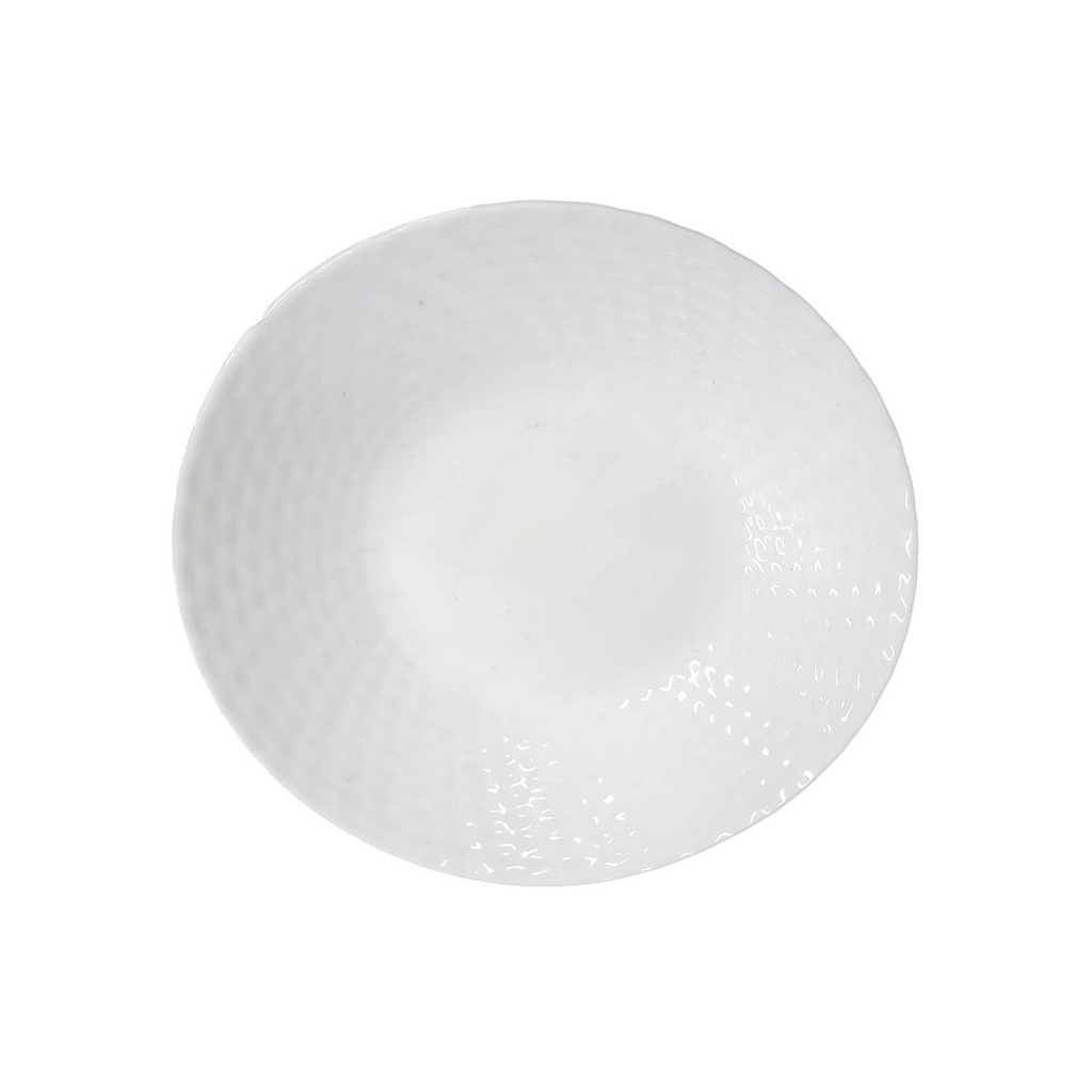 PLATO PLAYO OPALINA BLANCA EBRO 25CM ( 1002000 )