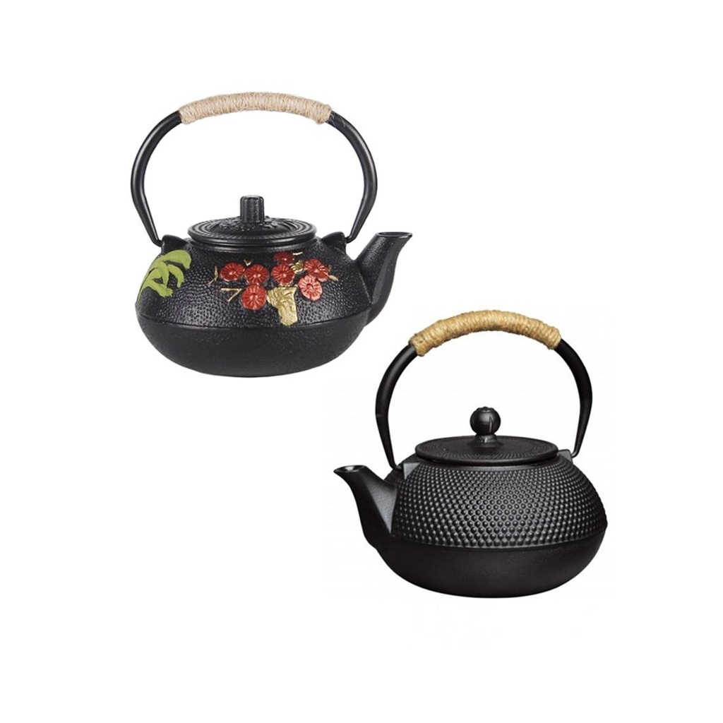 TETERA HIERRO FUNDIDO ESTILO JAPONES CHICA E/CJ