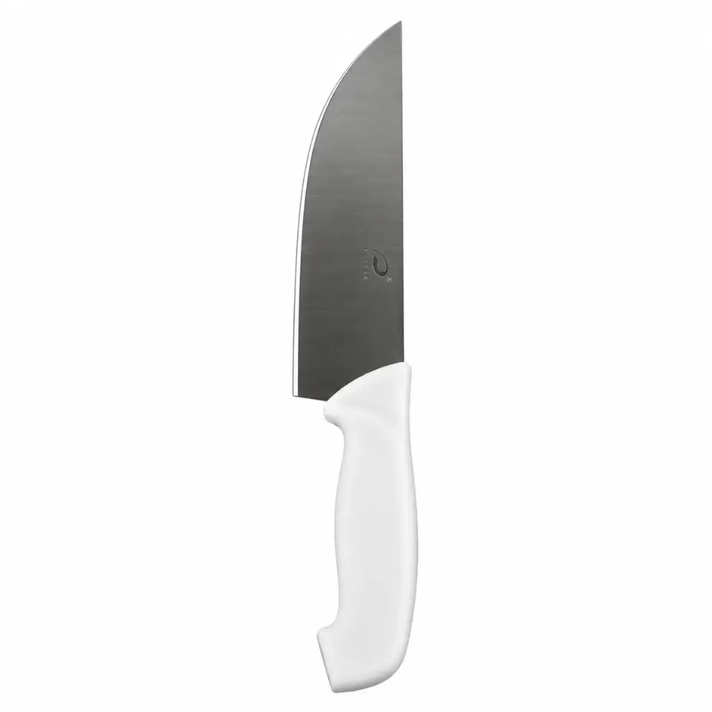 CUCHILLO 8" MANGO PLASTICO BLANCO E/ CT ( PAL0922 )