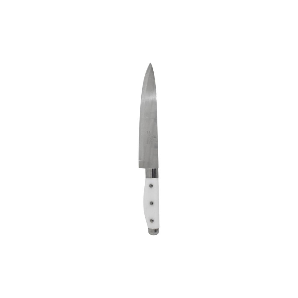 CUCHILLO 6" MANGO PLASTICO BLANCO E/CT ( RM201 )