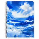 CUADERNO A4 HUSARES C/ ESPIRAL RAYADO X 80HJS ( 6298 )