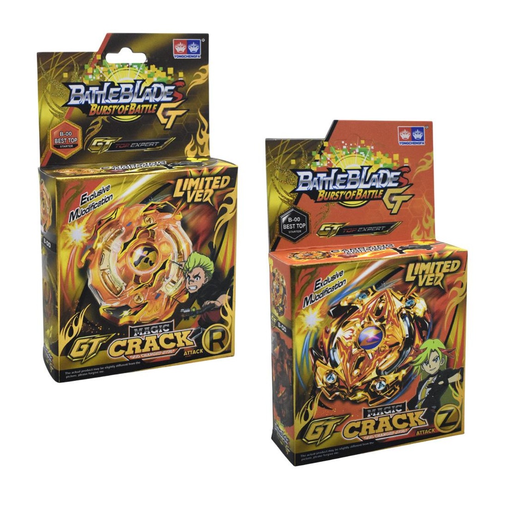 TROMPO BATTLE BLADE MAGIC CRACK C/LANZADOR E/CJ ( NA201684 )