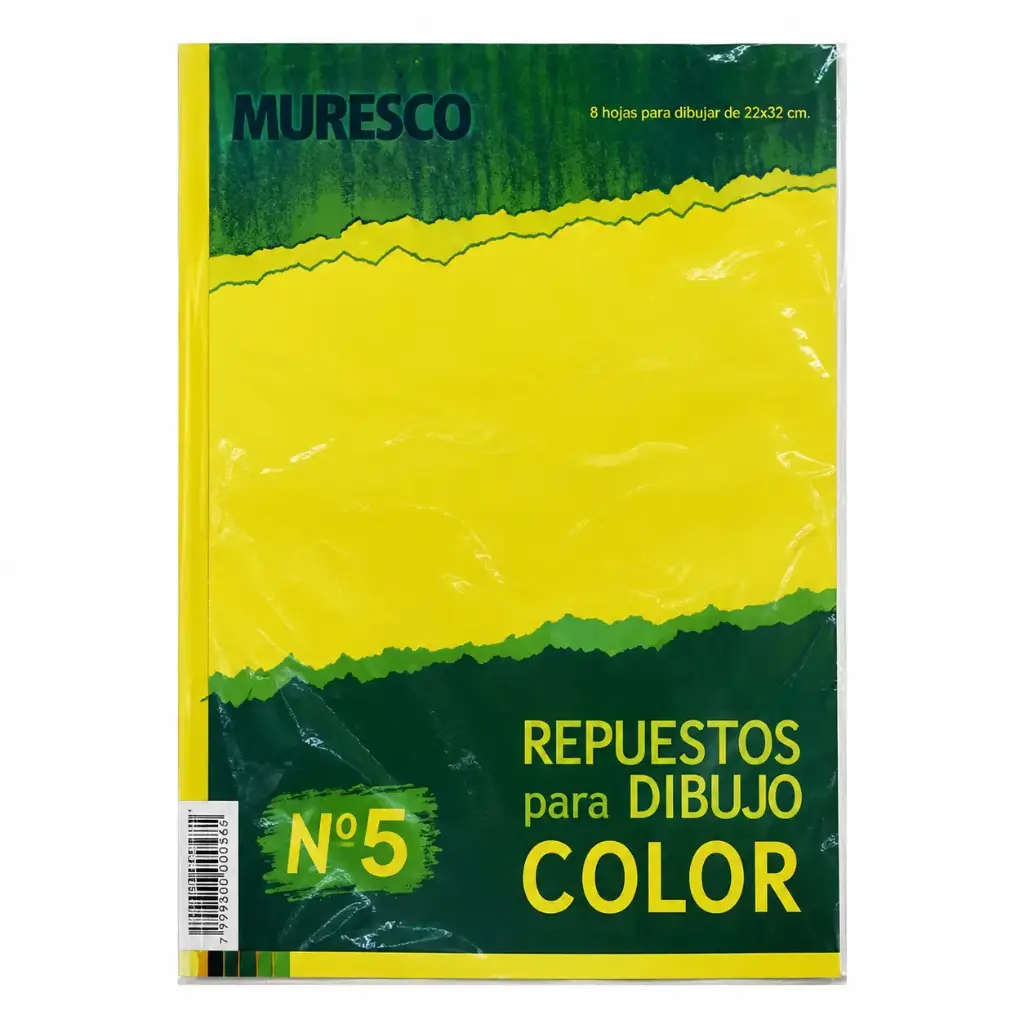 REPUESTO DE DIBUJO MURESCO N°5 COLOR 6HJS E/ BO ( 0DD010056 )