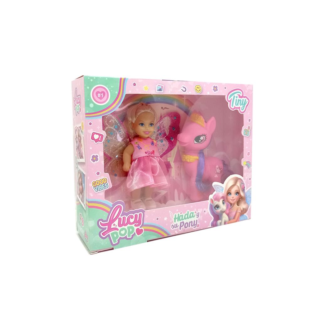 MUÑECA TINY LUCY POP HADA C/ PONY E/CJ ( 55023 )
