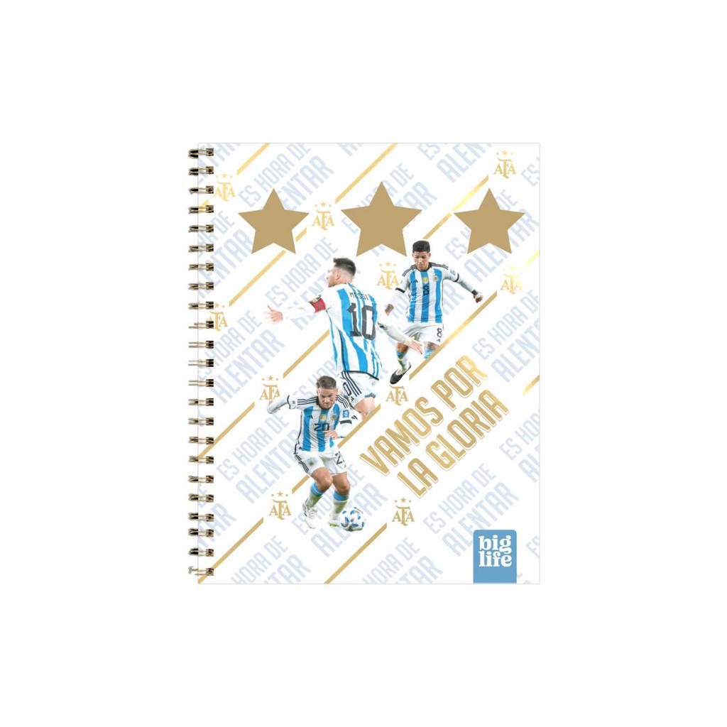 CUADERNO PPR C/ ESPIRAL AFA 16X21CM CUADR (L5CE16AFAC)