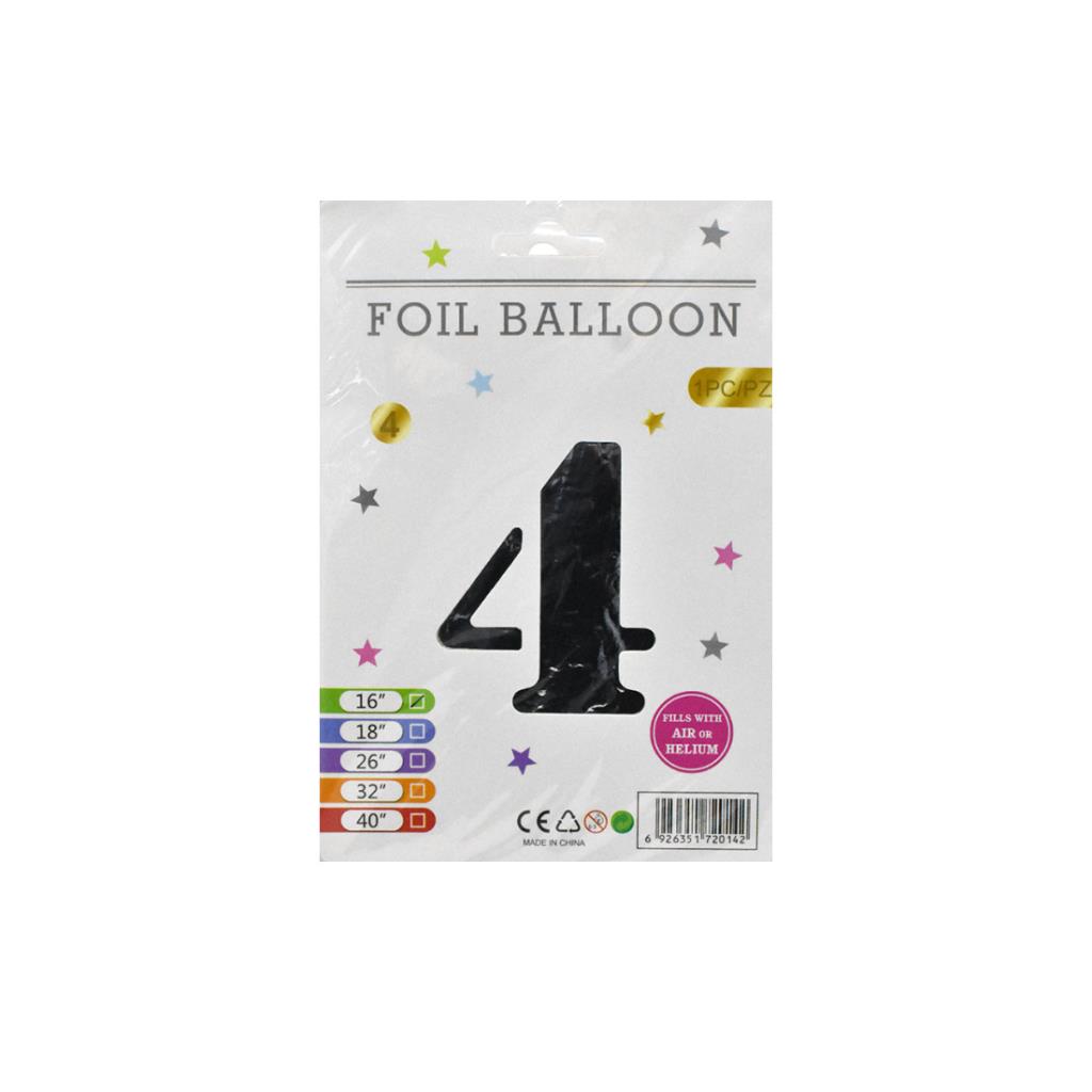 GLOBO NUMERO 16" N°4