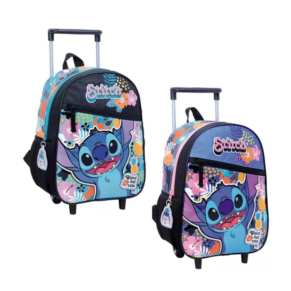 MOCHILA CARRITO STITCH 30CM ( 27147 )