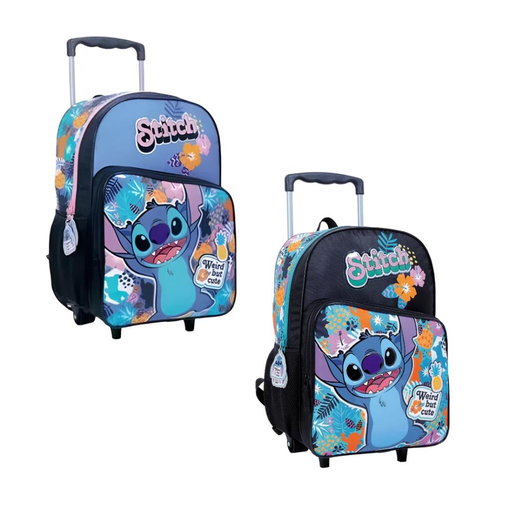 MOCHILA CARRITO STITCH 40CM ( 27149 )