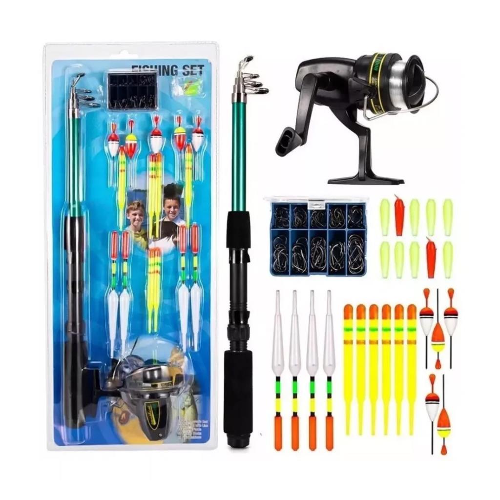 CAÑA DE PESCA C/ ACCESORIOS e/Bl ( XT-105F )