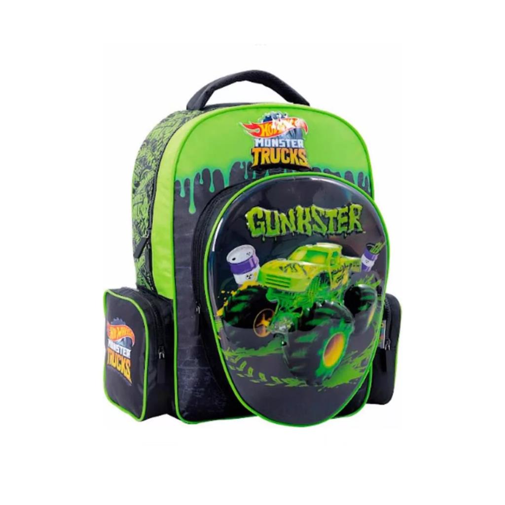 MOCHILA HOT WHEELS  2 CIERRES 43CM ( 75124 )