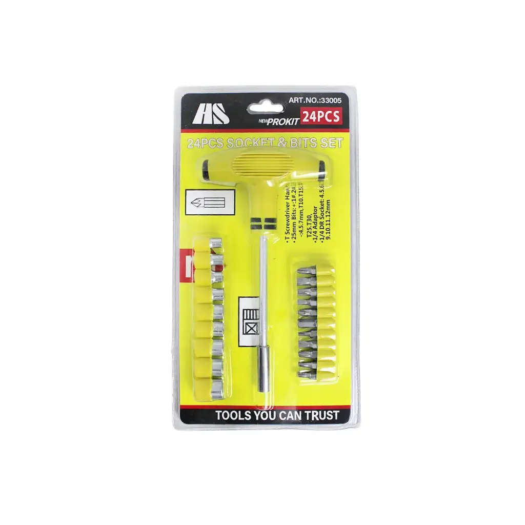 SET LLAVE T X24 E/ BL ( NC-5094 / 33005 )