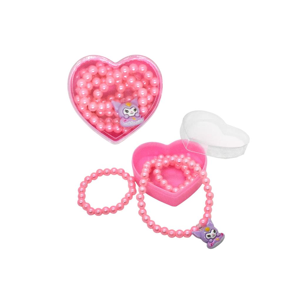 CADENA Y PULSERA KURO CORAZON E/CJ