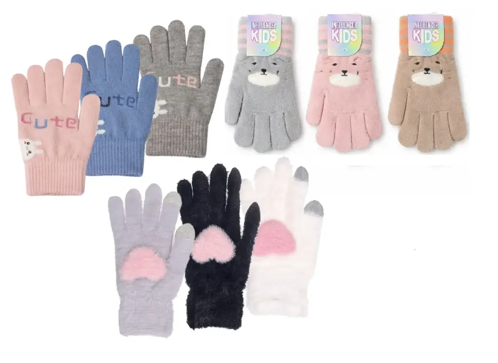 GUANTES INFLUENCER KIDS ( 68.T4305 / 68.T4313 / 68.T4316 )