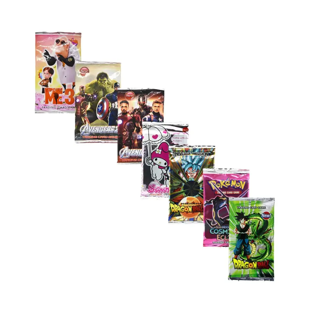 CARTAS COLECCIONABLES PERSONAJES e/Bo