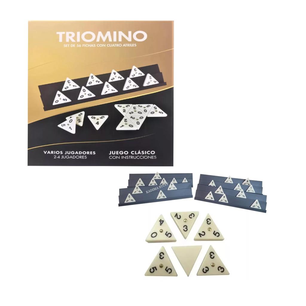 TRIOMINO C/ATRILES X56PZS E/CJ ( IM 8540 )