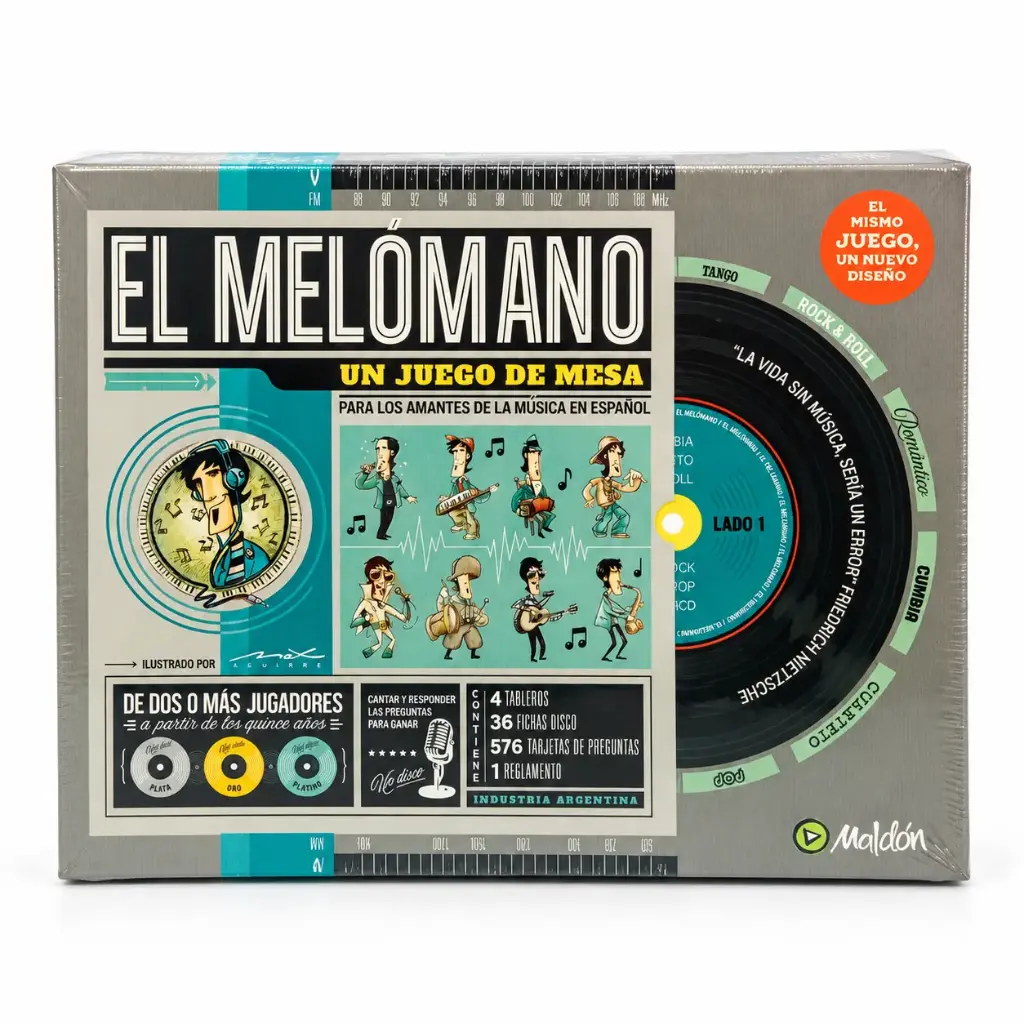 JUEGO EL MELOMANO MALDON E/ CJ ( 1201 )
