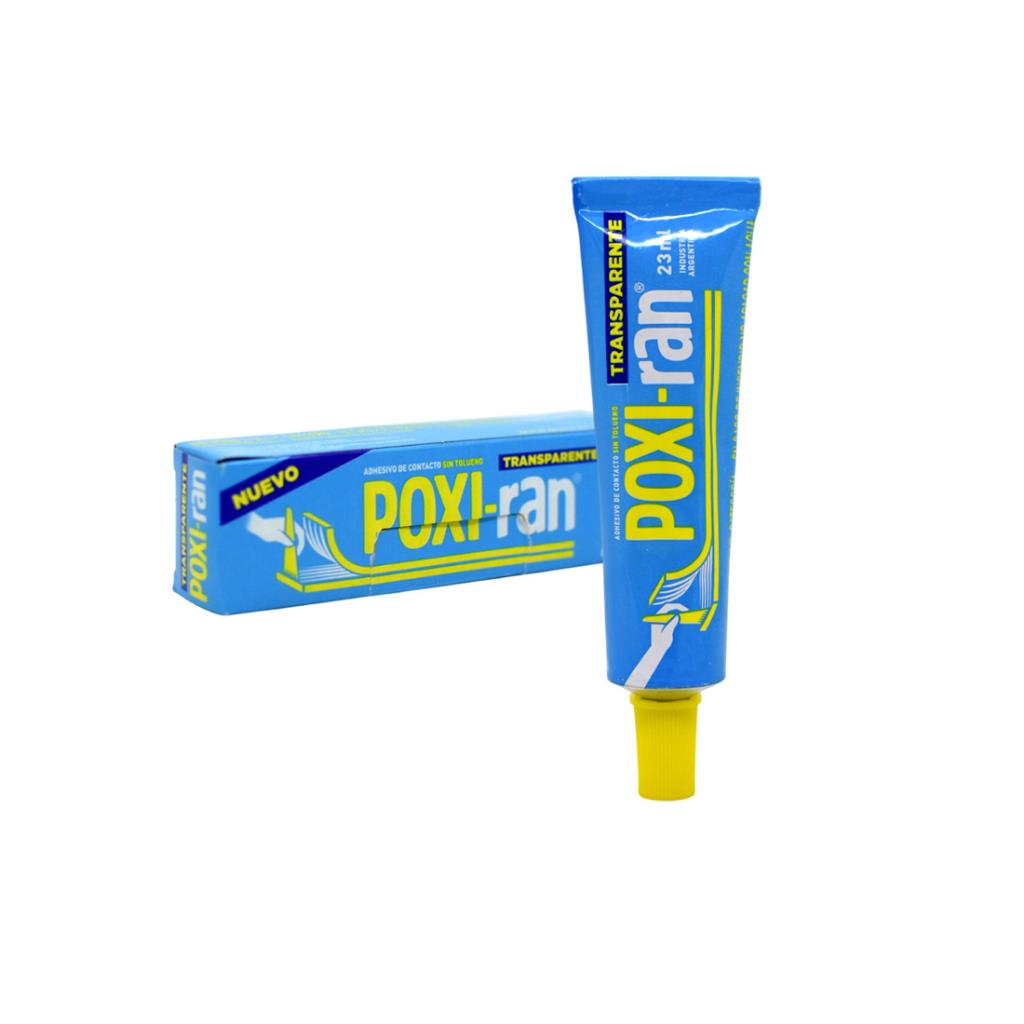 ADHESIVO POXI-RAN TRANSPARENTE 23ML E/ CJ