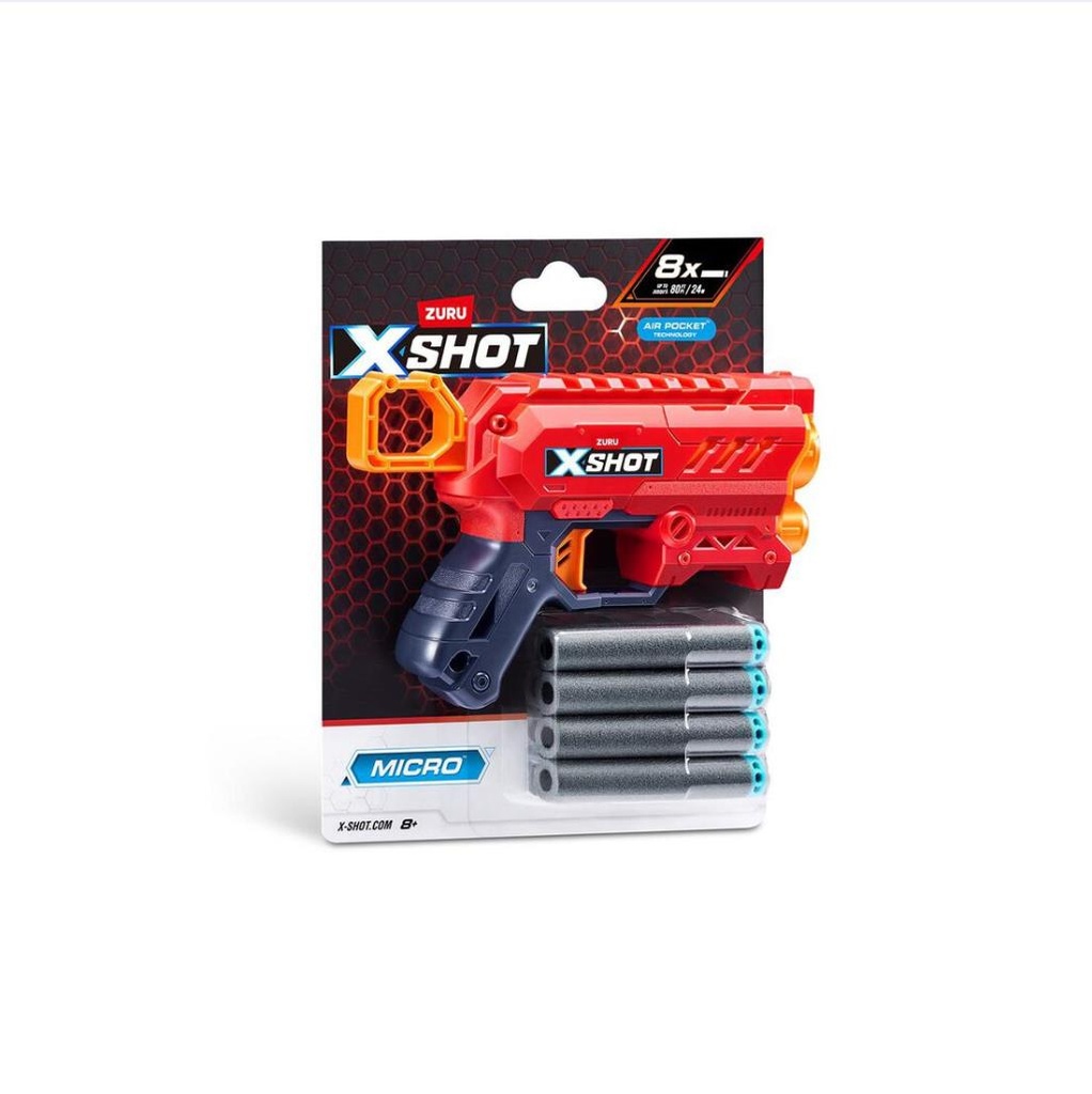 PISTOLA LANZA DARDOS X-SHOT MICRO 2.0 BLASTER ( 7440 / 36726 )