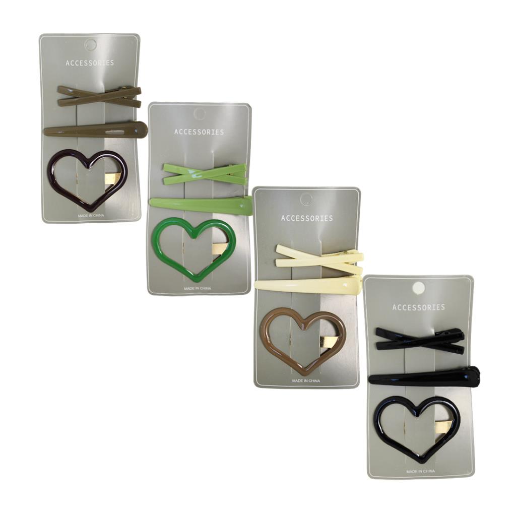 HEBILLA P/ CABELLO 7.5cm x3 e/Ct